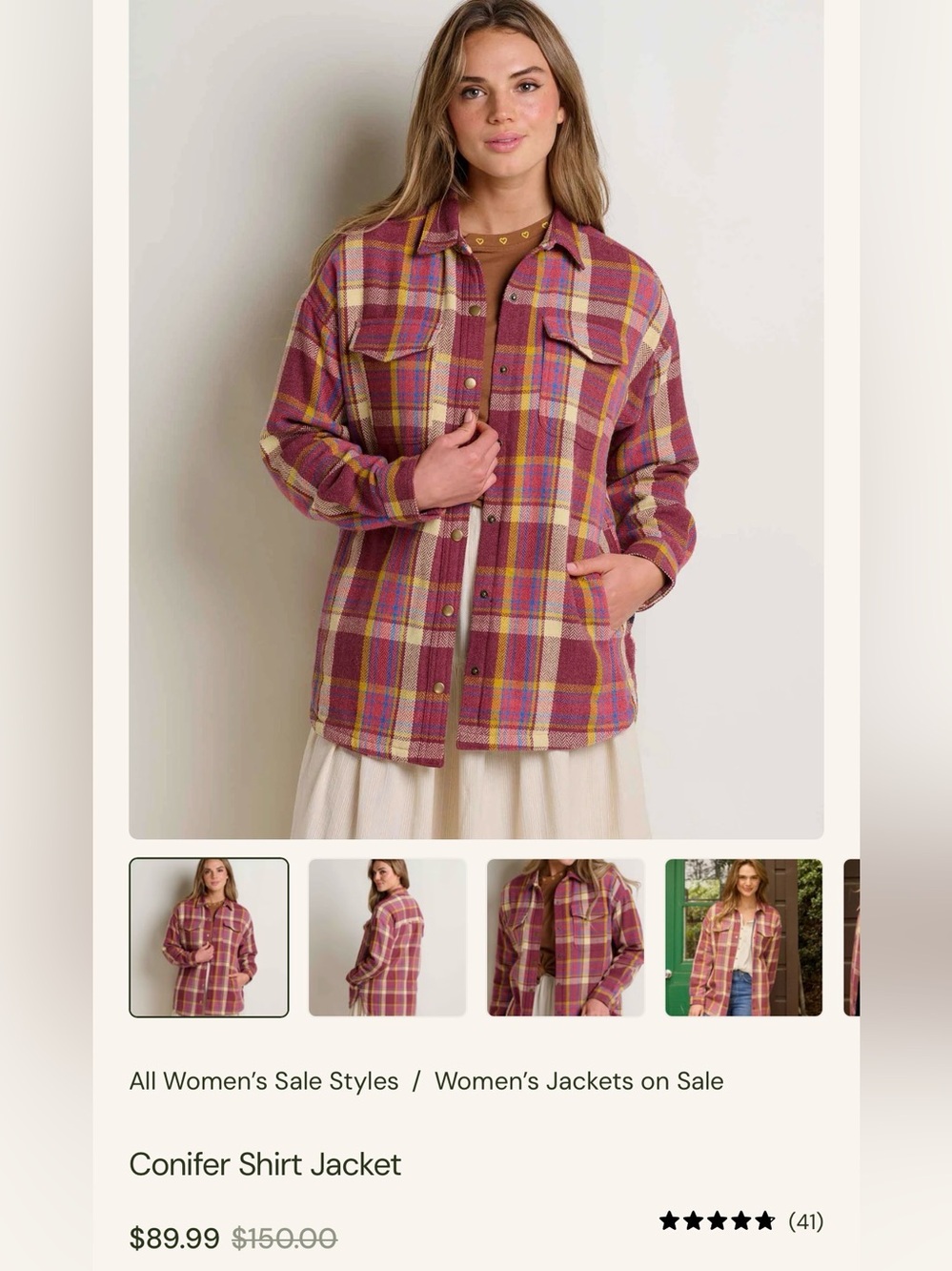 Toad & Co shirt jacket - Picture 12 of 12